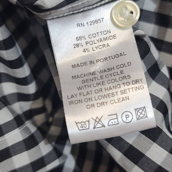 The Shirt by Rochelle Behrens Gingham Button Down - Picture 5 of 5